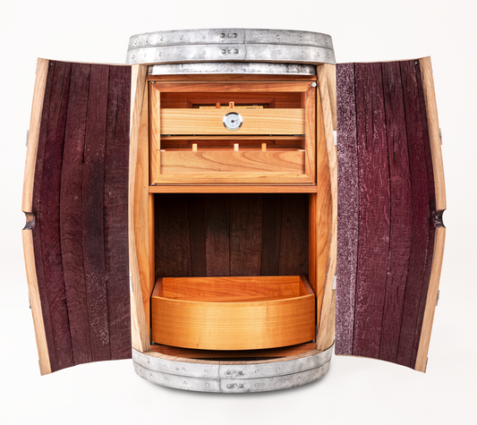 Timeless Elegance: The Collector’s Dual-Culture Cigar & Wine Cabinet